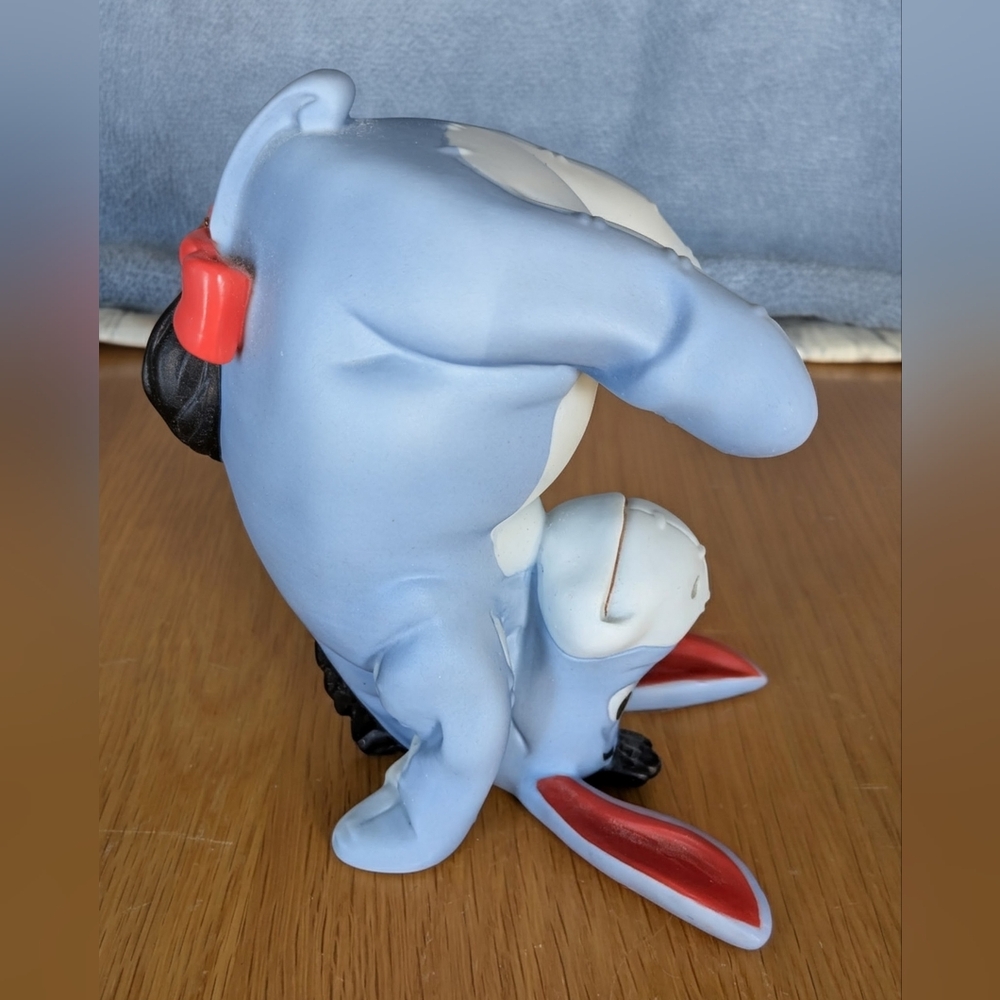 Disney's Pooh & Friends Eeyore "Some Days Look Better Upside Down" Figurine - Picture 4 of 4